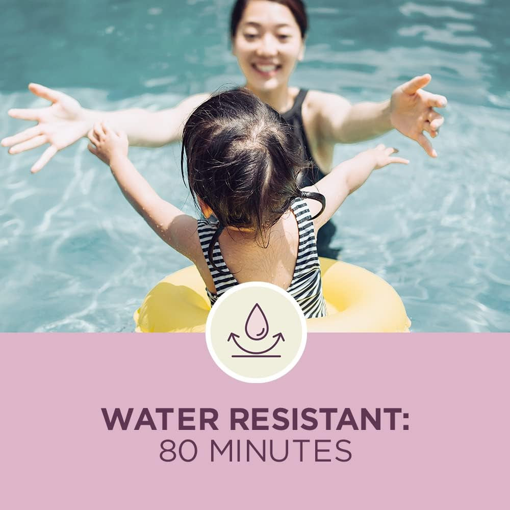 Pure and Simple Baby Sunscreen Stick SPF 50, Zinc Oxide Mineral Sunscreen for Babies, Tear Free, Water Resistant, Broad Spectrum SPF 50 Sunscreen, 0.49 Oz Stick