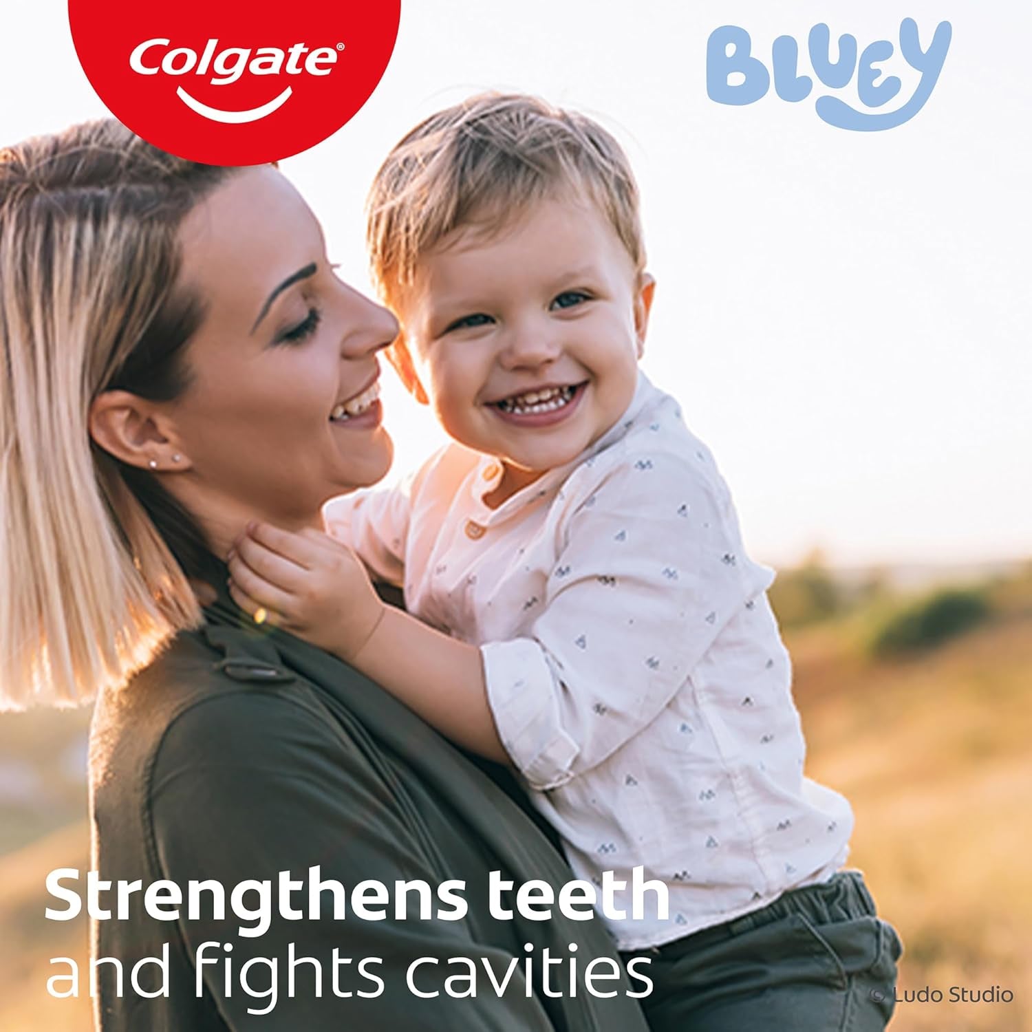 Kids Junior Bluey Toothpaste, 90G, Children 2-5 Years, Mild Mint Gel