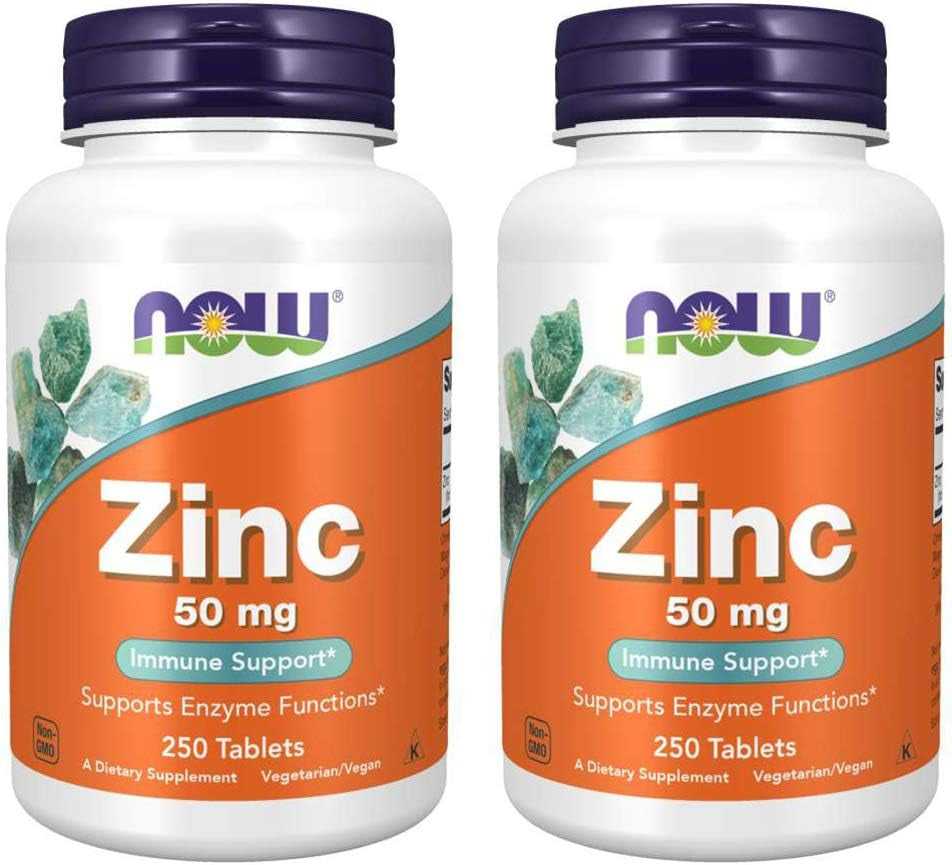 Foods Zinc Gluconate 50Mg Tablets, 500-Count