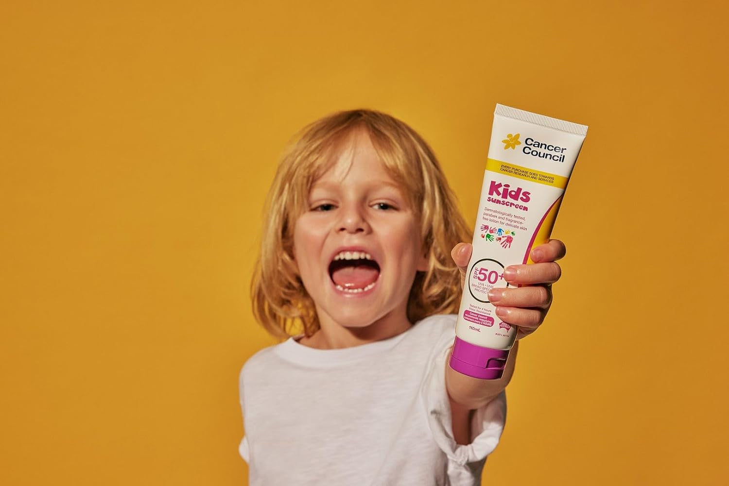 Kids Sunscreen SPF 50+ -  Sunscreen, 500Ml - Water-Resistant, Paraben-Free, UVA/UVB Protection, Hypoallergenic